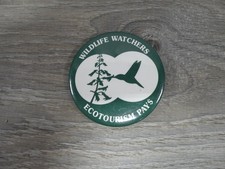 Wildlife Watchers Pinback Button Ecotourism Pays Hummingbird Nature picture