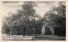 Church of Our Lady of Good Hope Miamisburg Ohio OH 1945 Postcard picture