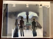 Ayashi no Ceres - Toya With Wings. Cel With Photocopy Background And 2 Dougas. picture