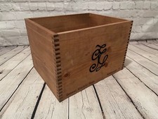 Vintage General Electric Parts Crate Replica - Man-cave, Decor, Storage picture