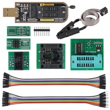 EEPROM BIOS USB Programmer CH341A + SOIC8 SOP8 Test Clip + 1.8V Adapter + SOIC8 picture