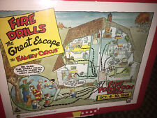 RARE SEALED Fire Drills 1998 The Great Escape NFPA Toolbox Keane Family Circus picture