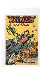 Wings Comics 102 F Fine Captain Wings Fiction House 1949 picture