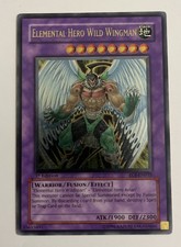 Elemental Hero Wild Wingman EOJ-EN035 Ultimate Rare 1st Ed Front NM Back LP EURO picture