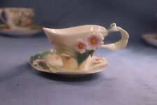 Franz  Daisy Porcelain Tea Cup and Saucer Mint Condition Small size picture