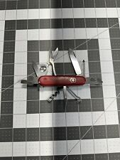Victorinox Explorer Swiss Army 91MM Pocket Knife Red 7131  picture