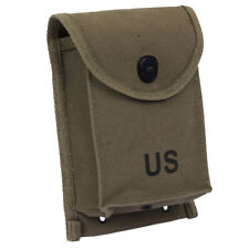 WW2 US M1 / M2 Carbine 30 Round Pocket Magazine Pouch OD Green USA Military picture