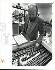 1984 Press Photo Testing equipment is loaded at US Biochemical Corp - cvb26575 picture
