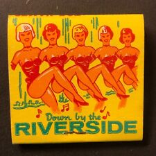 Hotel Riverside Reno Resort Casino Dancing Show Girls Full Matchbook c1950s picture