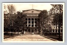 Battle Creek MI RPPC Front Entrance at Sanitarium Real Photo 1910 Old Postcard picture