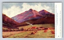 Colorado Scenery From Original Painting A Colorado Ranch, Vintage Postcard picture