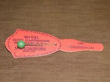 VINTAGE 1940S WIVEL SCANDINAVIAN RESTAURANT NEW YORK  PROMO AD TOY NOISE MAKER picture