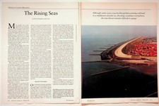 Scientific American Magazine Article The Rising Seas Climate Change 1997 picture