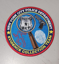 NYPD Evidence Collection Unit (ECT) Patch picture