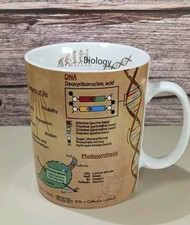 Biology Coffee Mug Cup Cells Evolution DNA Photosynthesis by Konitz Science picture