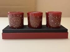 Cartier Aromatic Candle Panthere Red Authentic VIP Gift Item Set of 3 w/Box picture