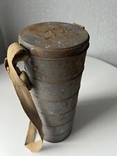 WW2 Orginal gas mask container picture