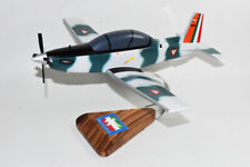 Beechcraft® T-6C Texan II, Mexican Air Force, 16 inch Mahogany Model picture