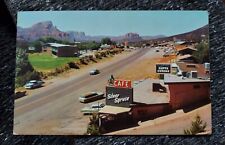Vintage Postcard Silver Spruce Cafe Oak Creek Canyon Sedona Arizona (A219) picture