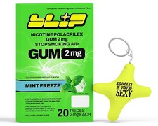 NRT Nicotine Gum - 2Mg Fruit Freeze Flavor (20 Count) - Help Quit Smoking and Va picture