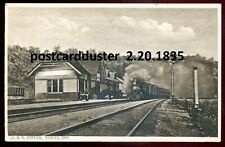 DUNDAS Ontario Postcard 1920s CNR Railway Train Station picture