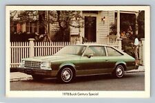 Automobile-1978 Buick Century Special, 2-Door, Green, Vintage Postcard picture
