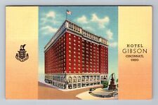 Cincinnati OH-Ohio, Hotel Gibson, Advertising, c1940 Antique Vintage Postcard picture