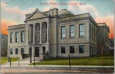 1909 DULUTH, Minnesota Linen Postcard 