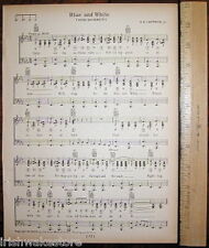 DUKE UNIVERSITY Vintage Song Sheet c1930 