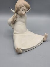Lladro 4962 Cherub/Angel Wondering - Matte Porcelain Figurine picture