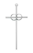 Silver Cana Wedding Cross Size 10in A Centerpiece for any Home or Sacred Space picture