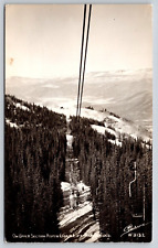 Postcard On Upper Section Aspen Colorado Chair Lift picture