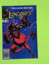 Longshot #5 1986 Marvel Comics 1st App Newsstand 8.0 Comic Book J72-41 picture