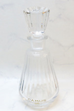 Baccarat Camus Crystal Cognac Empty Bottle H/10.03 W/4.33 D/4.33