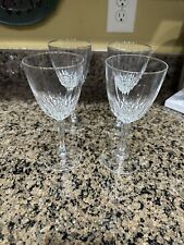 Cristal D’Arques Durand Wine Glasses Set Of 4, 7” Tall With 3” Rim  picture