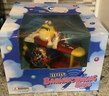 M&M’s Brainstorming Rides Red Yellow Airplane Biplane Collectible Dispenser picture