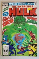 1982 MARVEL INCREDIBLE HULK KING-SIZE ANNUAL #11 THE DAY THE EARTH TURNED GREEN picture