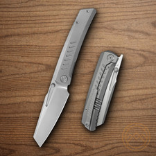 KB Knives Insomnia Folding Knife 3.5" Bohler M390 Steel Blade Titanium Handle picture