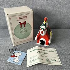 Peanuts Christmas Bell 1987 Snoopy Woodstock First Limited Edition picture