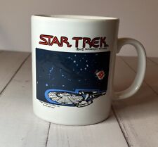 Vintage Star Trek Coffee Mug 1992 Enterprise Kilncraft England Magic Color Cup picture