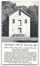c1940s Fugle's Mill And Museum Scene Stewartville Minnesota MN Unposted Postcard picture