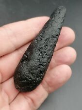 Quality Tektite Indochinite Large Drop 43,44g / 8 cm Meteorite Impact Glass picture