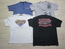 Lot of 4 Harley Davidson & Sturgis Motorcycle T-Shirts Men's Size Large & XL picture
