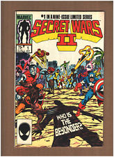 Secret Wars II #1 Marvel Comics 1985 Jim Shooter 1st BEYONDER AVENGERS VF+ 8.5 picture