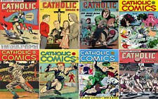 1946 - 1947 Catholic Comic Book Package - 9 eBooks on CD picture