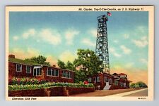 Ozarks AR-Arkansas, Mt Gayler Top Of The Ozarks, Antique, Vintage Postcard picture