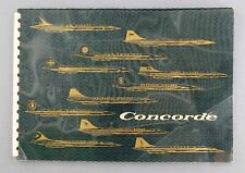 CONCORDE BAC SUD AVIATION MANUFACTURERS SALES BROCHURE SEAT MAPS picture