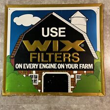 RARE USE WIX FILTERS METAL SIGN picture