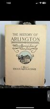 The History Of Arlington Where America's Sons of Valor Sleep 1929 Virginia Chase picture