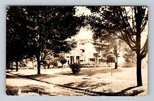 Hillsdale MI-Michigan, RPPC, President's Residence, Souvenir, Vintage Postcard picture